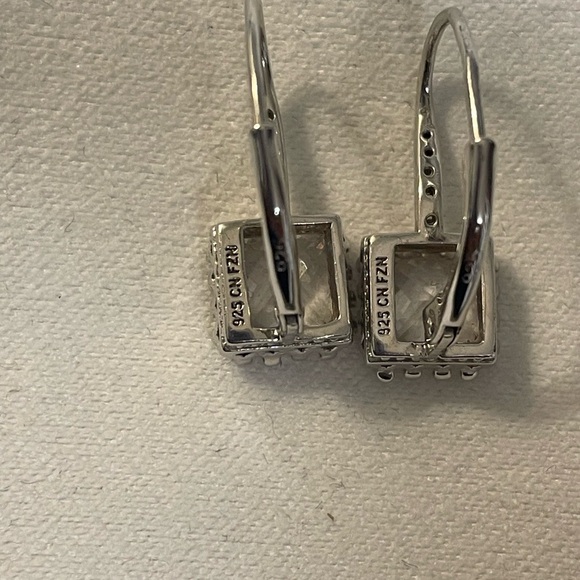 Sterling silver earrings - Picture 5 of 5